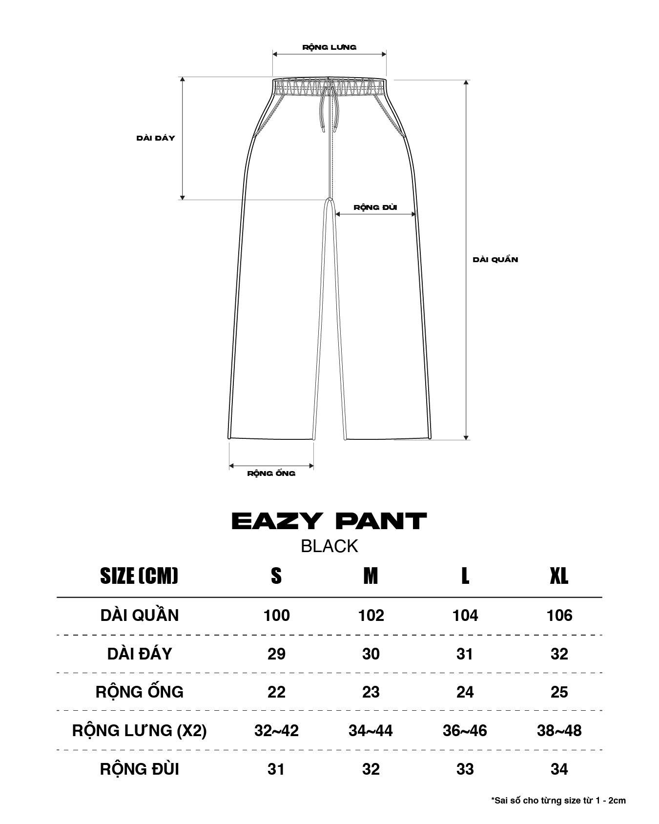 EAZY PANT UPGRADE