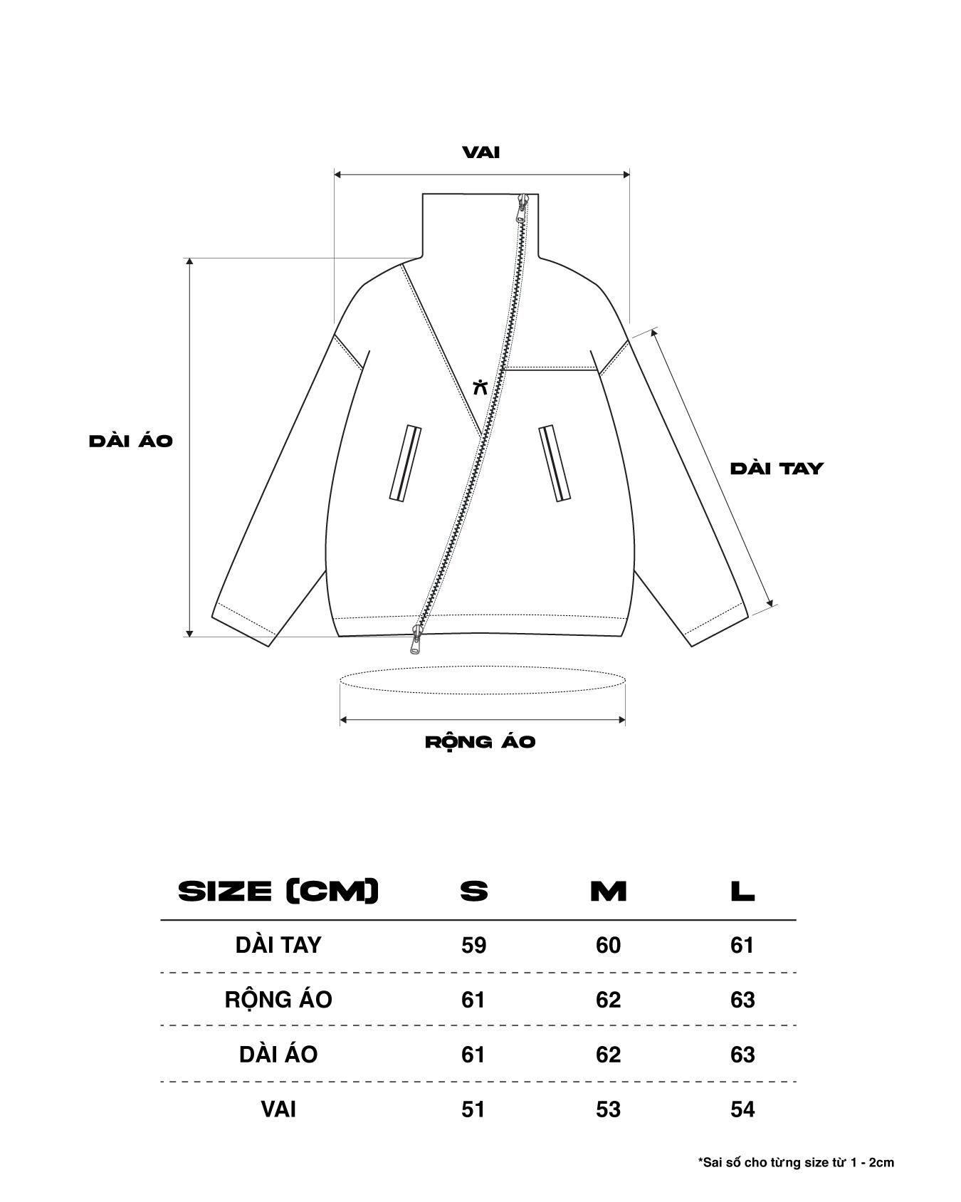 TUMS CROSS JACKET - Black