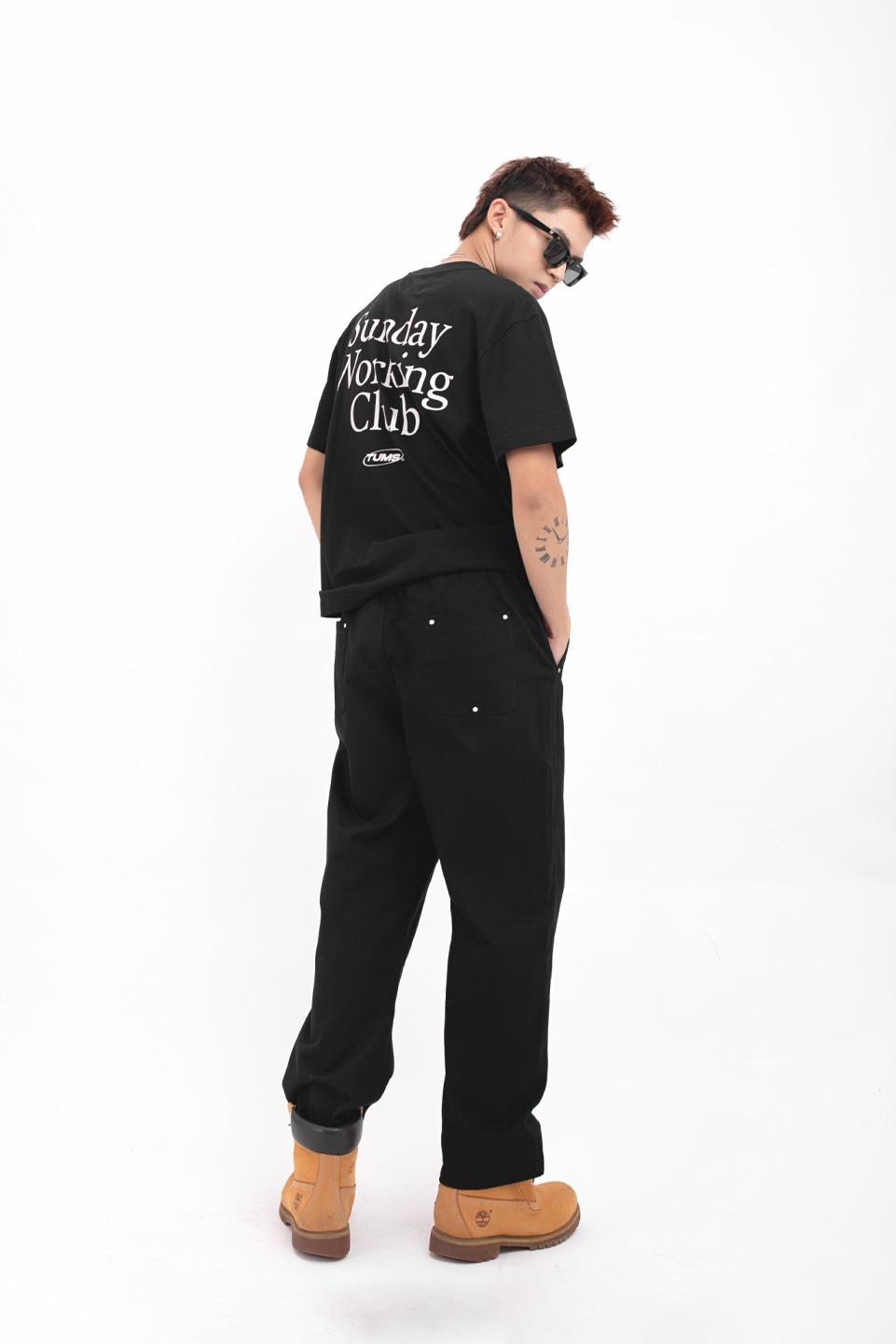 CHINOS SLIM PANT - Black