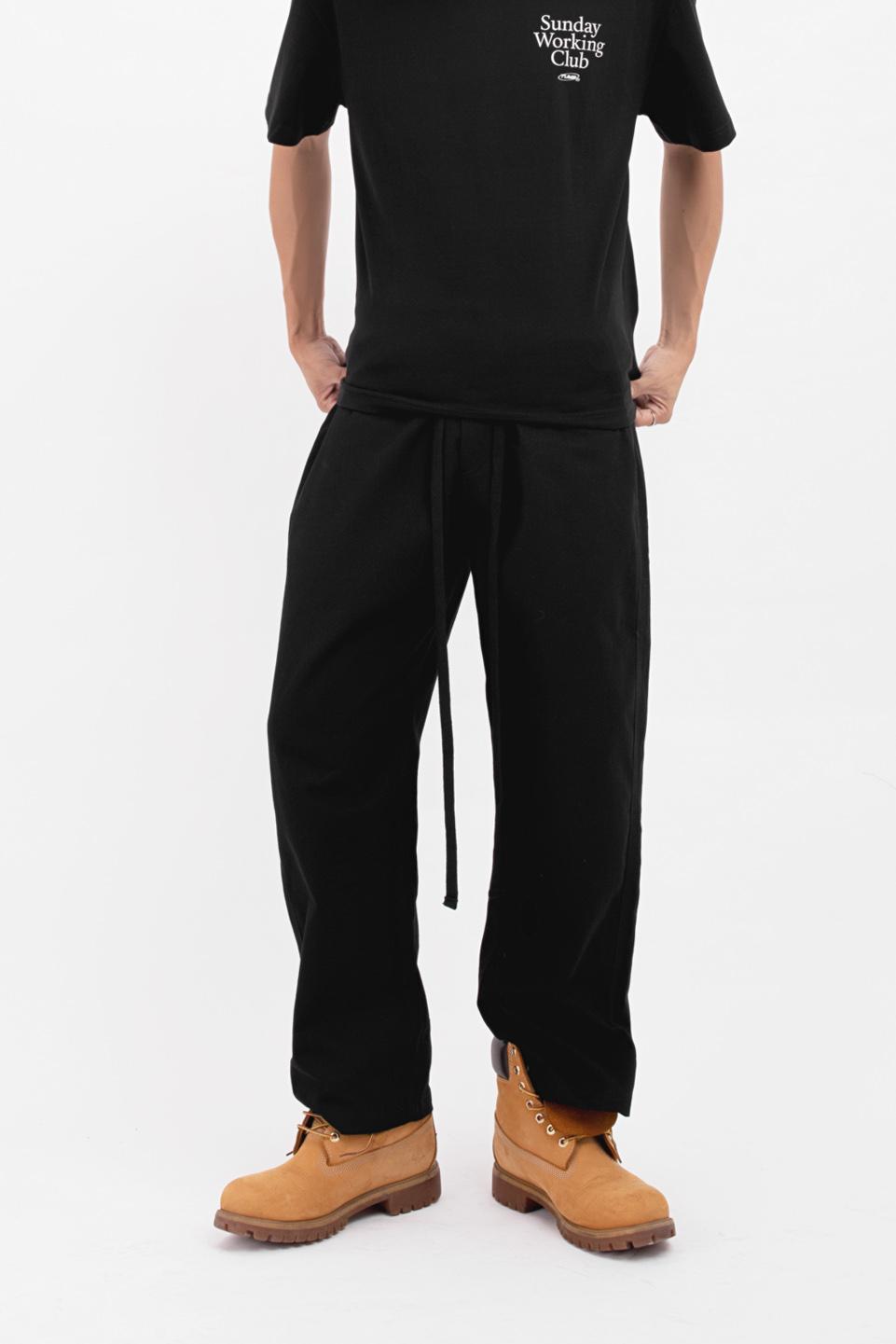 CHINOS SLIM PANT - Black