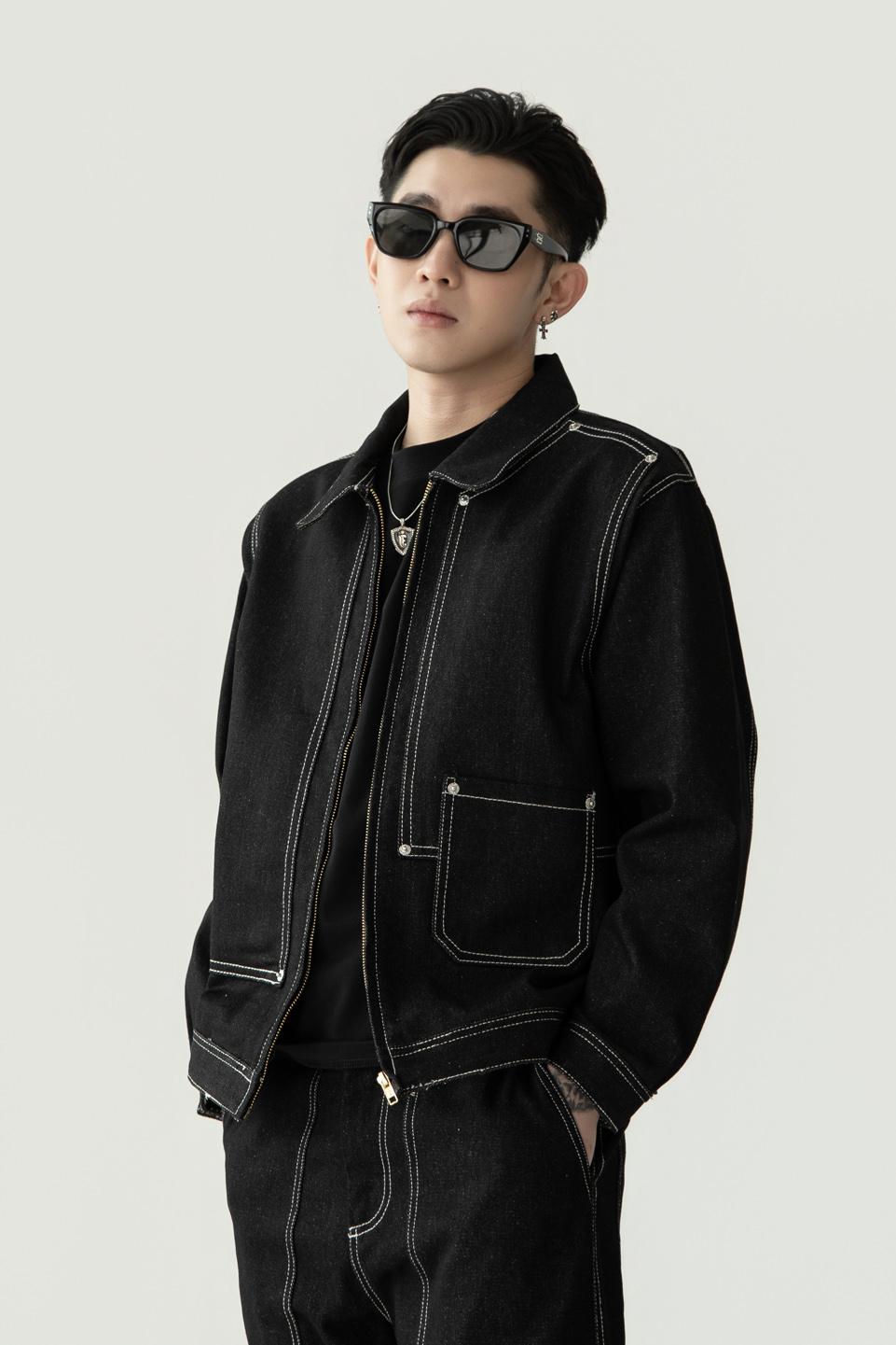 2 TYPE DENIM JACKET - WHITE