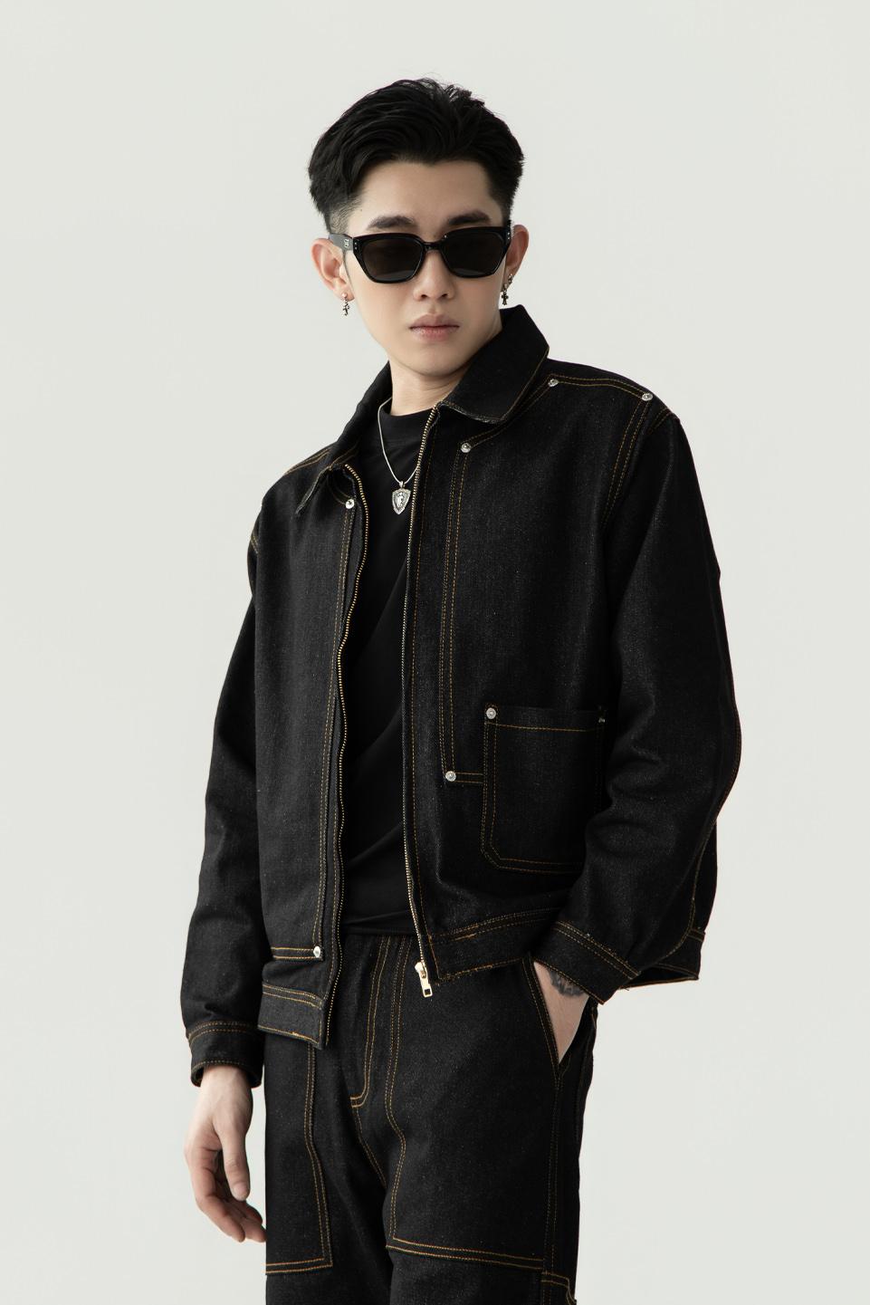 2 TYPE DENIM JACKET - BOBBY BROWN