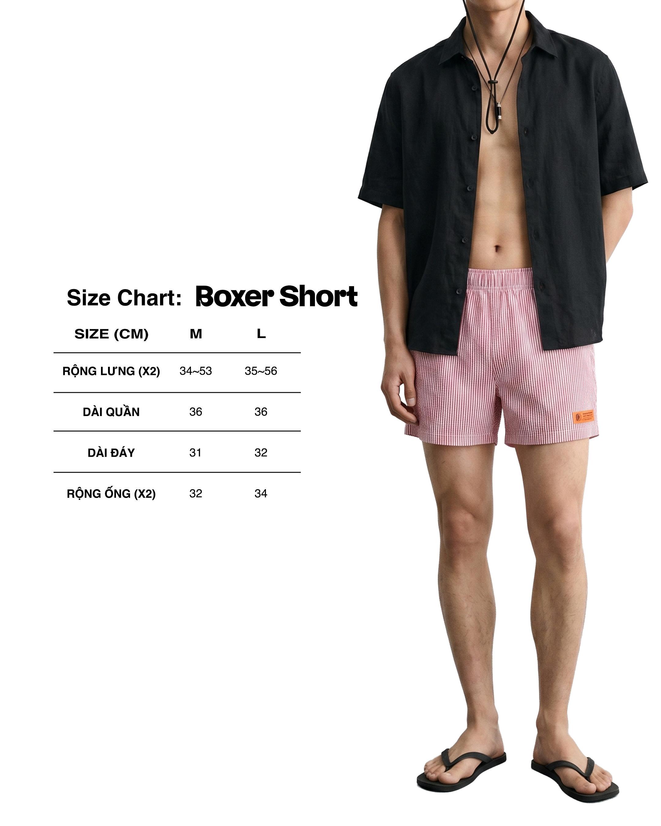 TUMS BOXER SHORT - Red