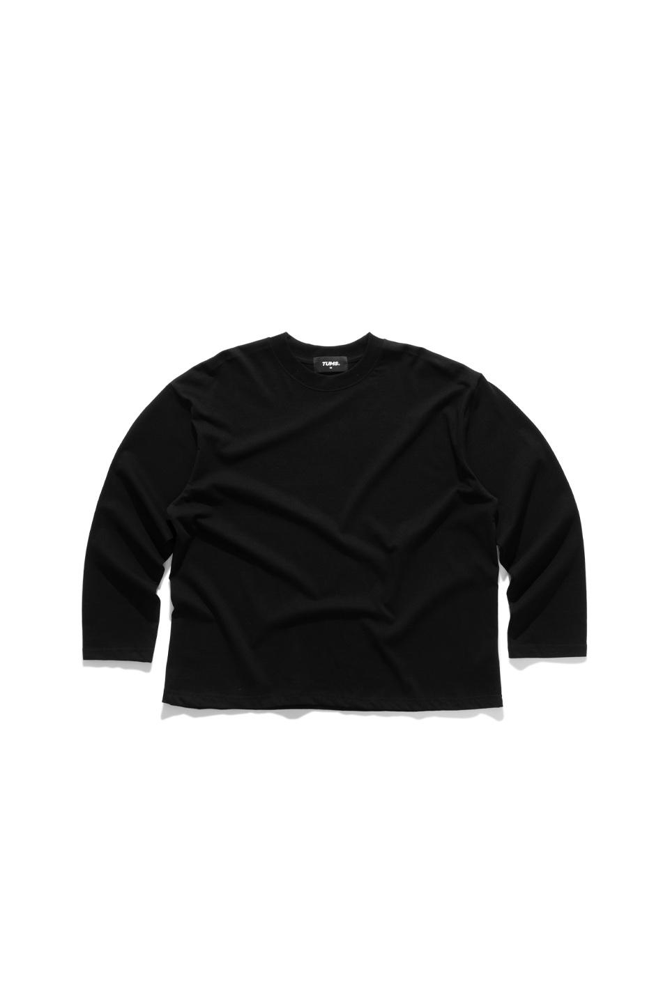 TUMS ESSENTIAL LONG SLEEVES - Black