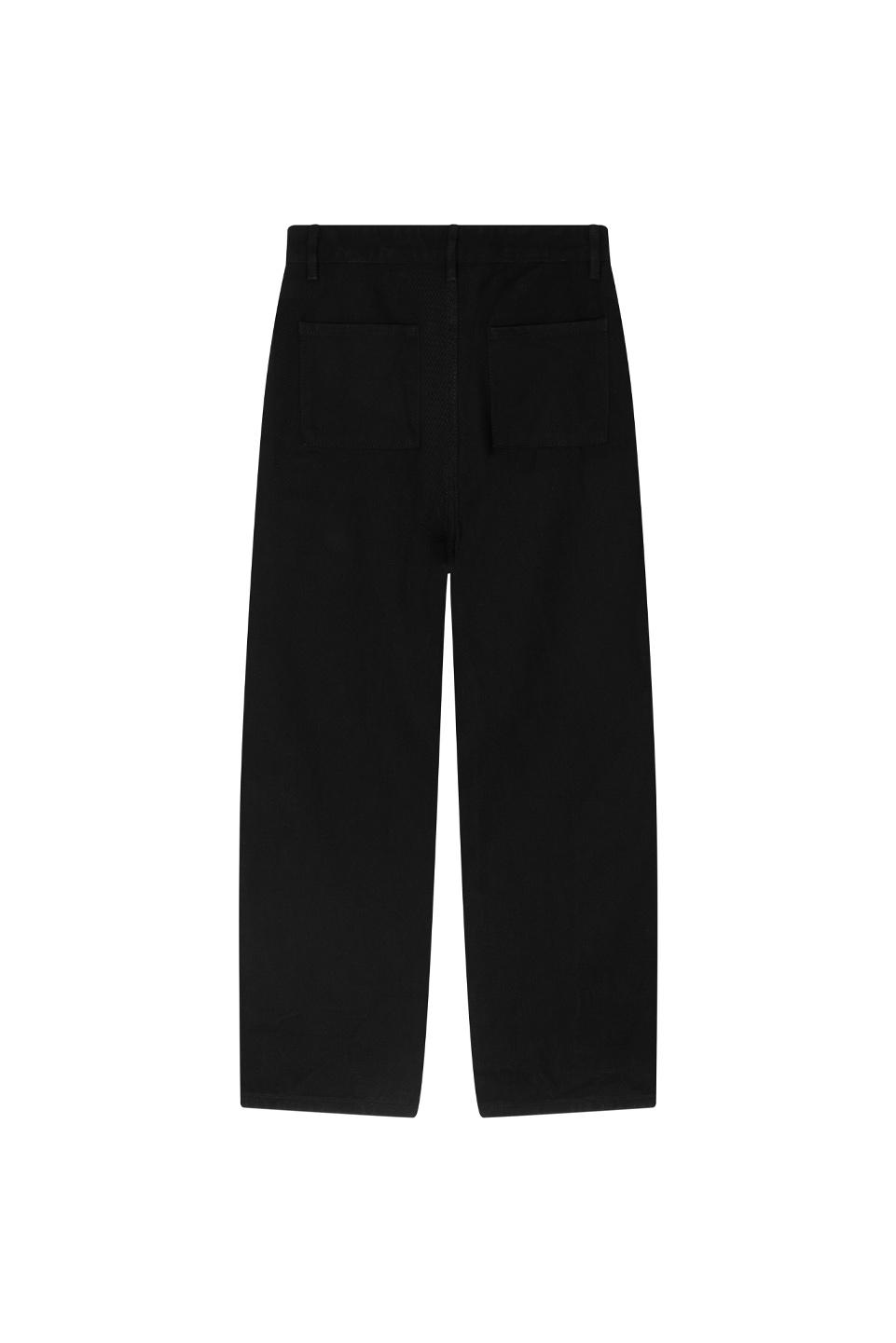 TUMS BARREL TWILL PANT - Black