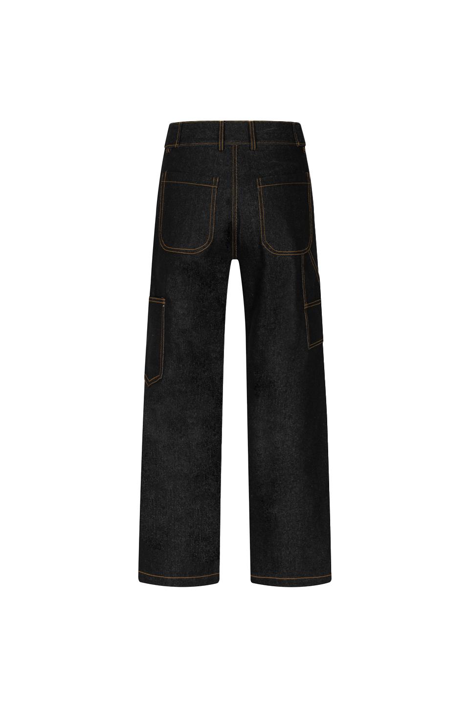 TUMS PATCH POCKET RAW DENIM - Bobby Brown