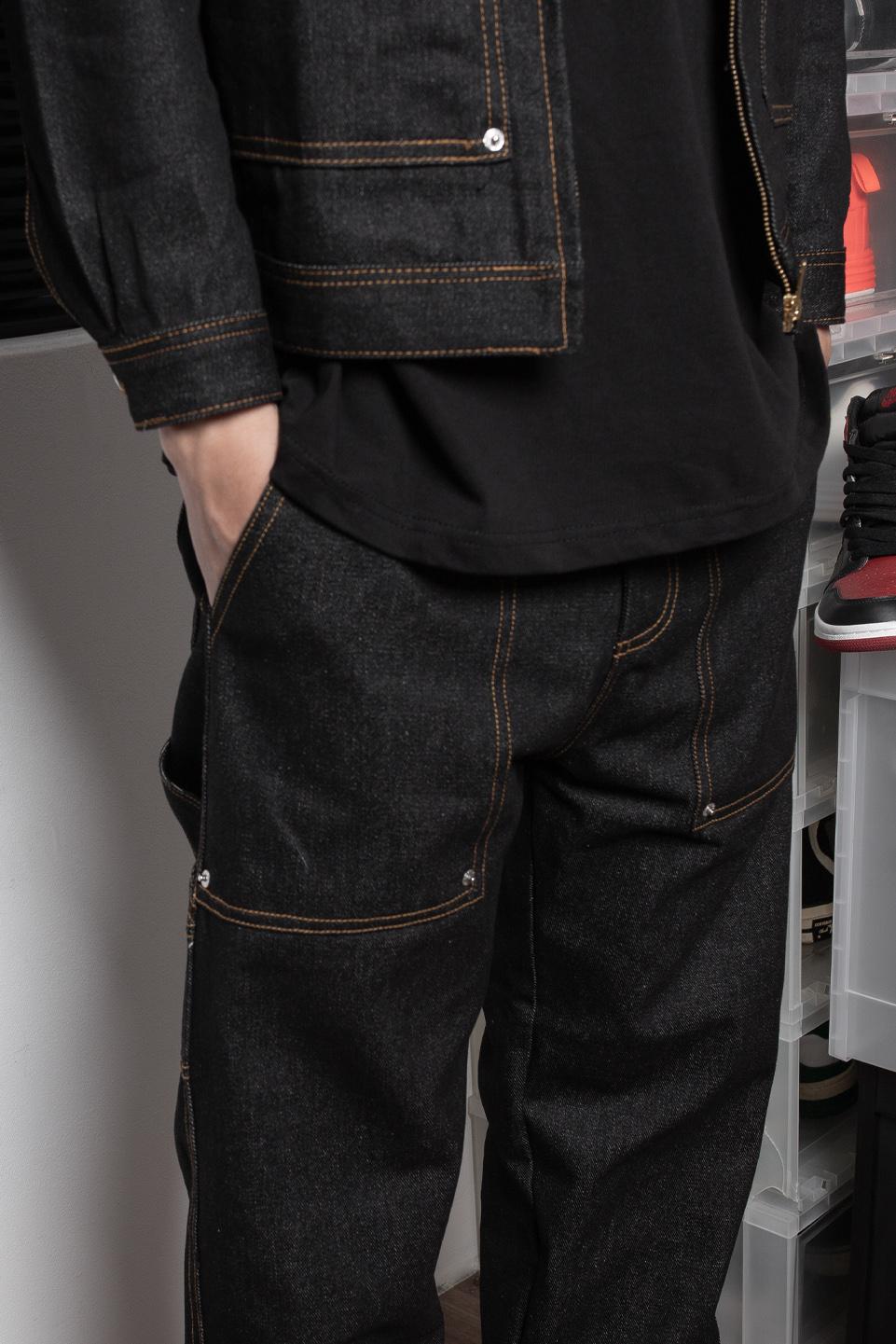 TUMS PATCH POCKET RAW DENIM - Bobby Brown